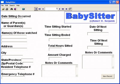 BabySitter 8.0 screenshot