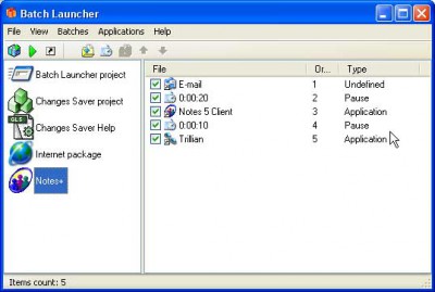Batch Launcher 1.1.4 screenshot