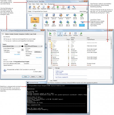 BatchSync Secure FTPS/SFTP 4.0 screenshot