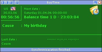 BayTime Timesynchronization 1.004 screenshot