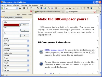 BBComposer 3.2 screenshot