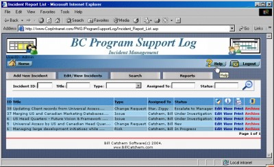 BC Program Support Log 4.1.2 screenshot