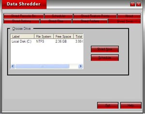 BD Data Shredder 1.0.0.5 screenshot