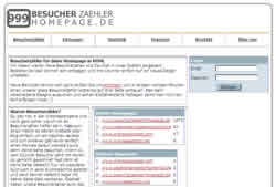 besucher zaehler homepage 1 screenshot