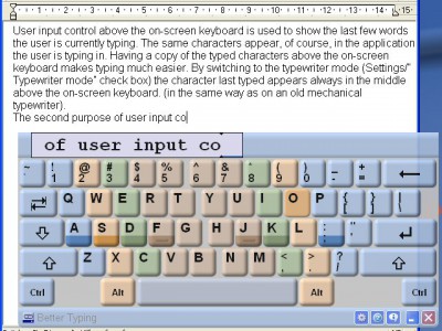 Better Typing (without learning) 1.0 screenshot