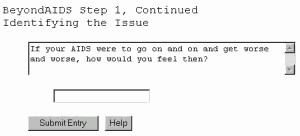 Beyond AIDS Free Self Help Chat Software 5.10.21 screenshot
