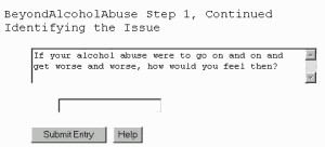 Beyond Alcohol Abuse, Self Help Software 5.10.21 screenshot