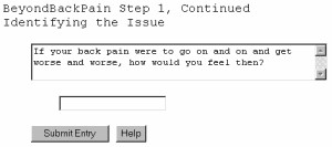 Beyond Back Pain Free Self Help Software 5.10.21 screenshot