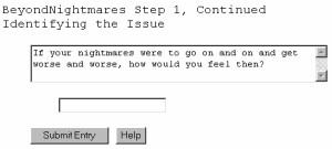Beyond Nightmares, Self Help Software 5.10.21 screenshot