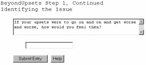 Beyond Upsets, Free Self Help Software 5.10.21 screenshot