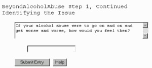 BeyondAlcoholAbuse - Free Self-Counseling Software 2.10.04 screenshot