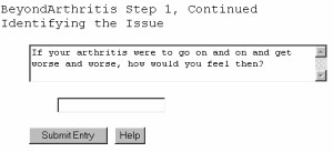 BeyondArthritis - Free Self-Counseling Software fo 2.10.04 screenshot