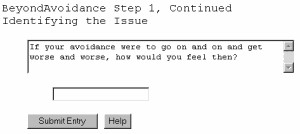 BeyondAvoidance - Free Self-Counseling Software fo 2.10.04 screenshot