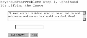 BeyondCareerProblems - Free Self-Counseling Softwa 2.10.04 screenshot
