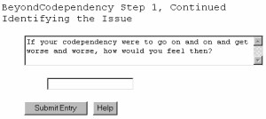 BeyondCodependency - Free Self-Counseling Software 2.10.04 screenshot