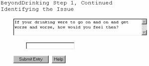 BeyondDrinking - Free Self-Counseling Software for 2.10.04 screenshot