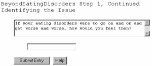 BeyondEatingDisorders - Free Self-Counseling Softw 2.10.04 screenshot