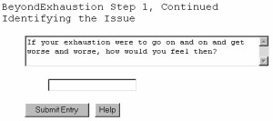 BeyondExhaustion - Free Self-Counseling Software f 2.10.04 screenshot