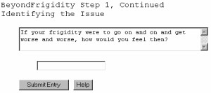 BeyondFrigidity - Free Self-Counseling Software fo 2.10.04 screenshot