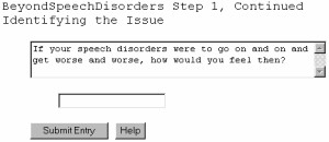 BeyondSpeechDisorders - Free Self-Counseling Softw 2.10.04 screenshot