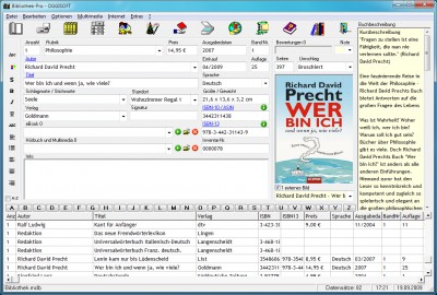 Bibliothek-Pro 2010.10.27 screenshot