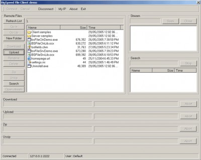 BIGSPEED File Sharing SDK 3.0 screenshot