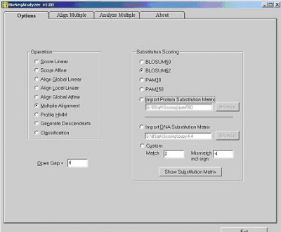 BioSeqAnalyzer 1.0 screenshot