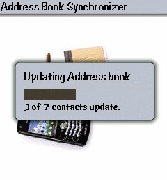 BlackBerry AddressBook Synchronizer(Acce 2.3 screenshot