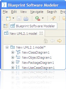 Blueprint Software Modeler - Community Edition 1.4.0 screenshot