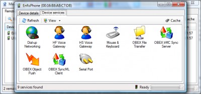 Bluetooth Network Scanner 1.4.0.0 screenshot