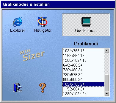 BMT-WINSizer 1.10 screenshot