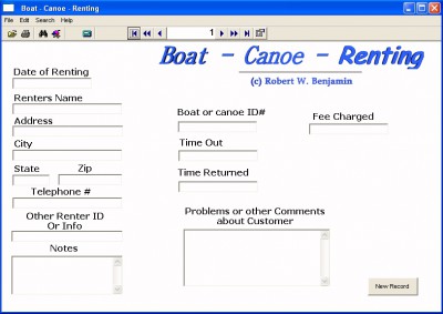 Boat And Canoe Renting 7.0 screenshot