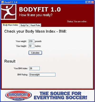 BodyFIT 1.0 screenshot