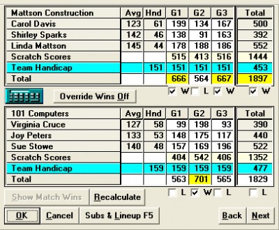 Bowl101 1.11.3 screenshot