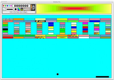 Brickles Pro for the Macintosh 2.0.3 screenshot