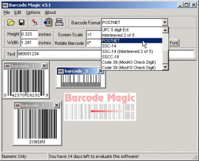 BulletProof Barcode Magic 3.1 screenshot