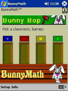 BunnyMath (For PocketPC) 1.0 screenshot