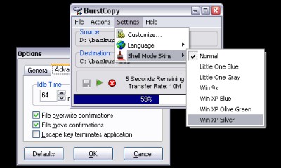 BurstCopy 2.700 screenshot