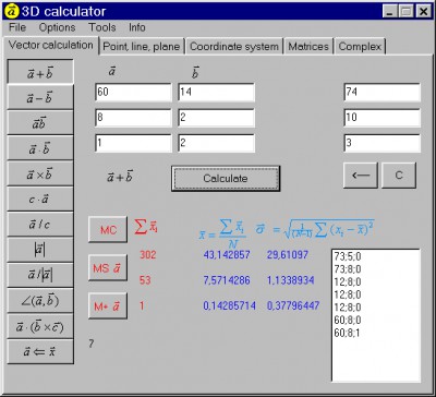 Calc 3D 0.0.31 screenshot