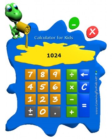 Calculator for Kids 1.0 screenshot