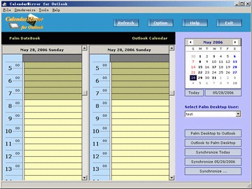 CalendarMirror for Outlook 2.2 screenshot