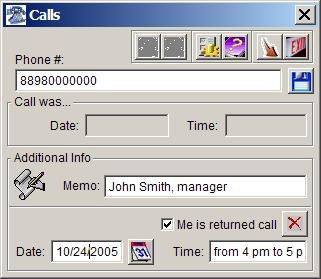 Calls 1.1 screenshot