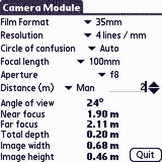 Camera Module for Palm 2.1.0 screenshot