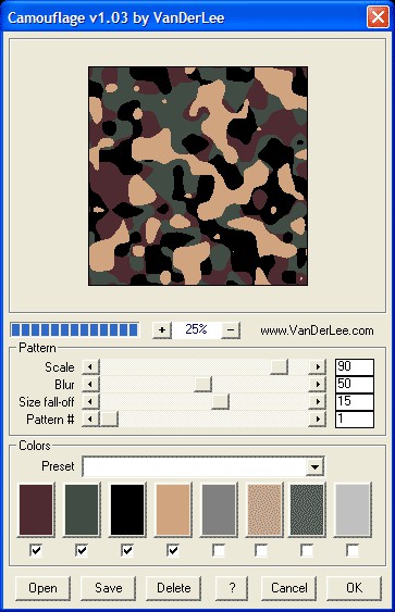 Camouflage 1.03 screenshot