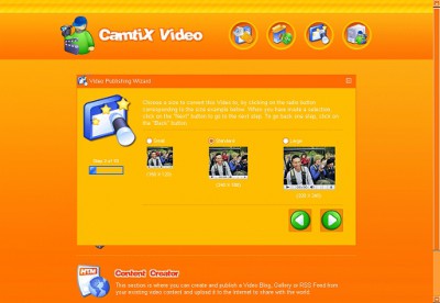 Camtix Web Video Publisher 1.02.02 screenshot