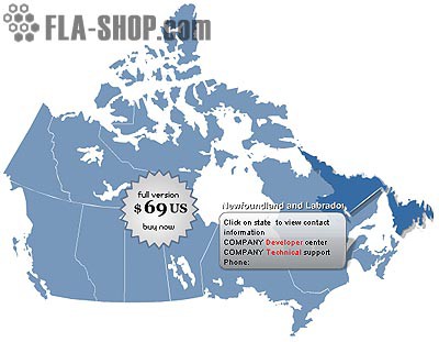 Canada Map Locator 1.0 screenshot