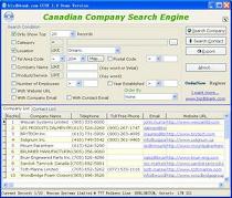 Canadian Company Search Engine 1.0.1 screenshot