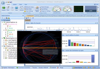 Capsa Network Analyzer 12.0 screenshot
