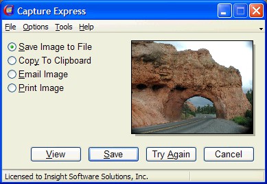 Capture Express 2.2 screenshot