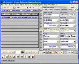 Car Sales Organizer Deluxe 4.12 screenshot